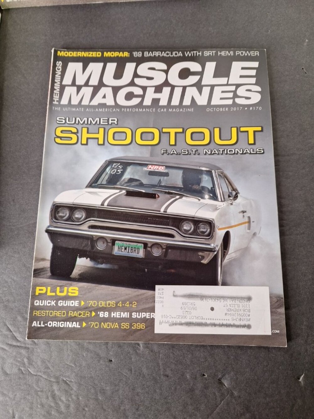 Hemmings Muscle Machines Magazine 2017 January - November 11-Issues  Missing De - Picture 3 of 13